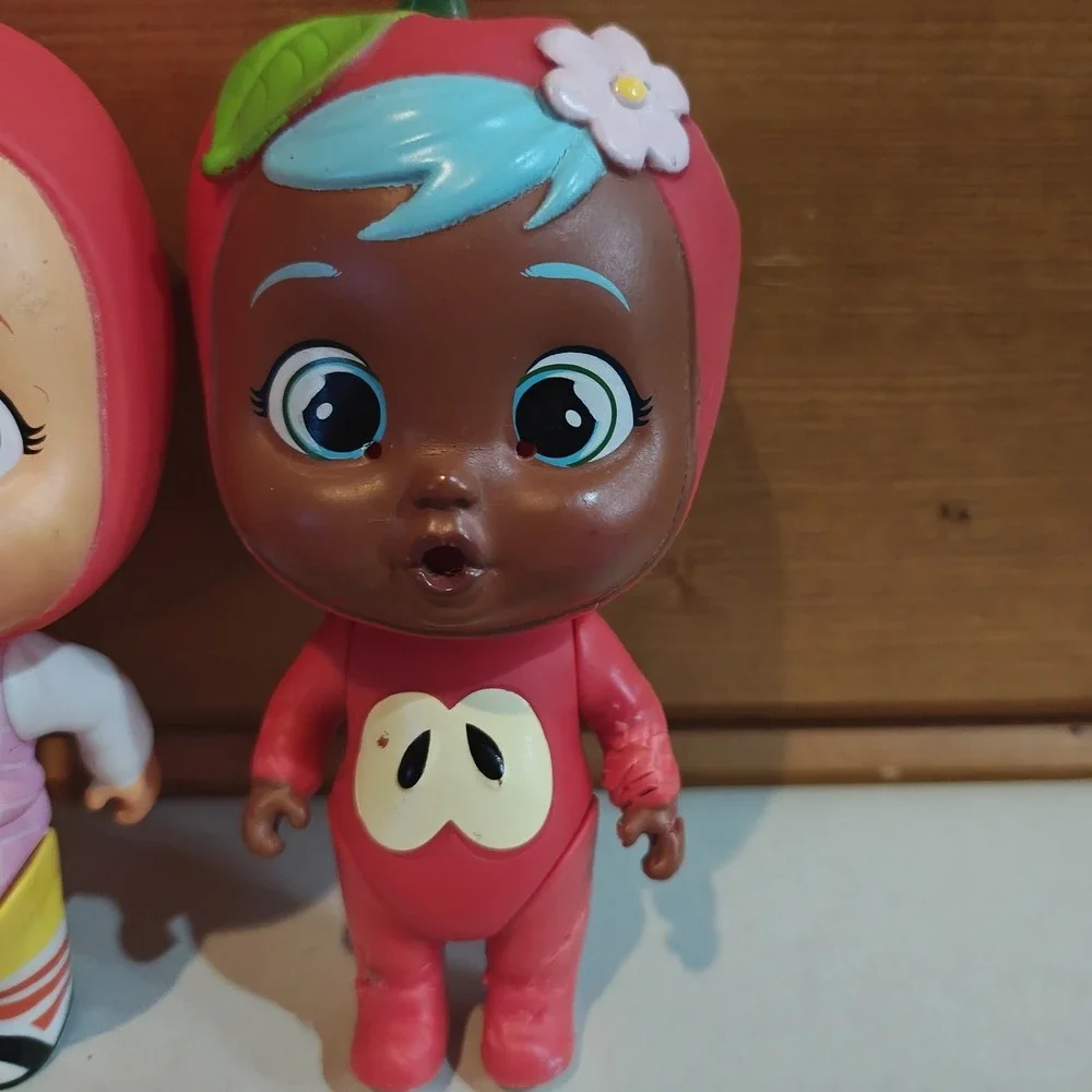 Cry Babies Magic Tears Storyland Scarlet Suri‎ and Pim the Apple 3 Pieces ZB3
